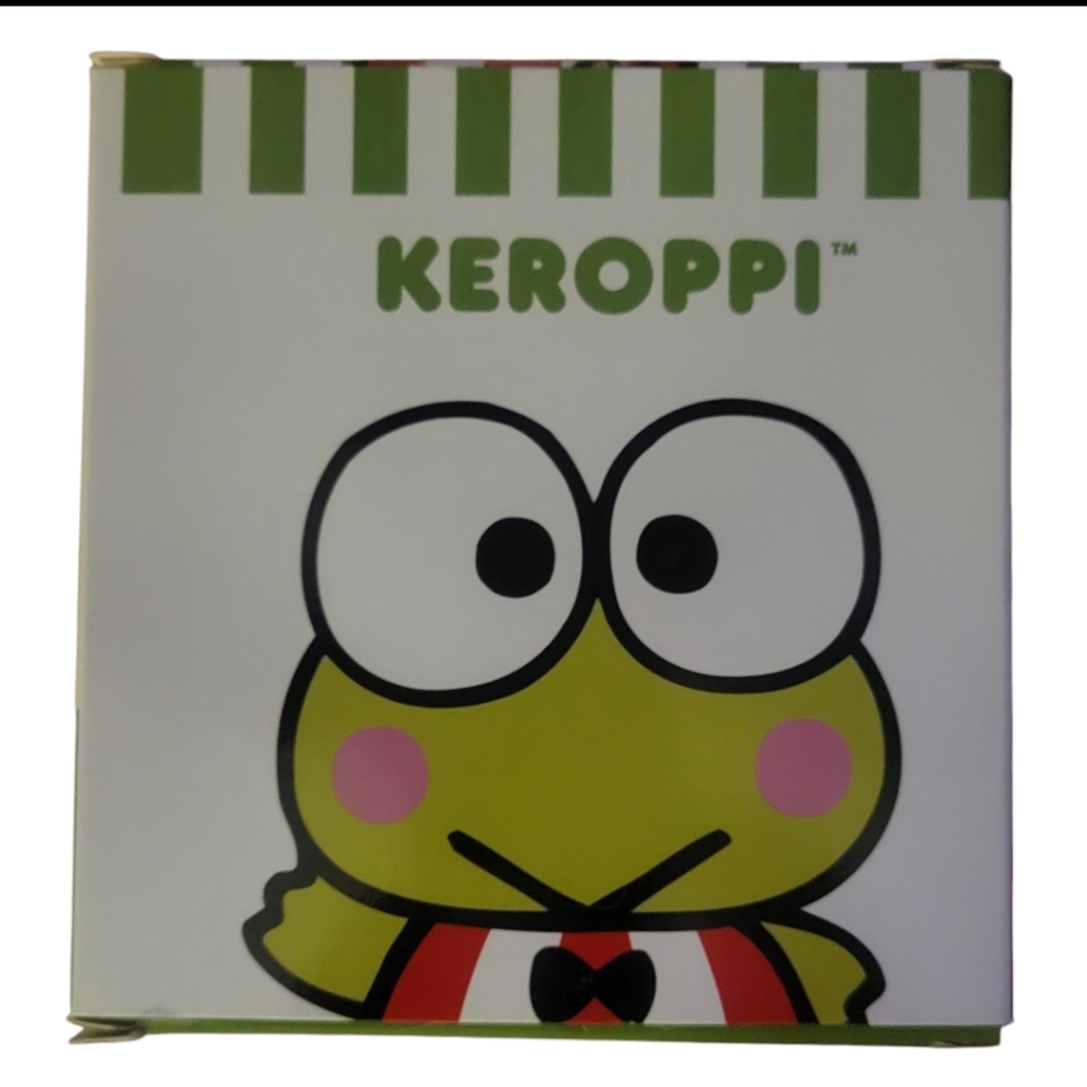 NIB Collectible Hello Kitty & Friends Keroppi & Milkshake Figurines Flocked 3+ - Picture 5 of 9